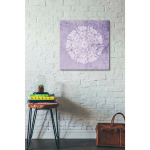 'Mandala I' by Linda Woods, Canvas Wall Art,26 x 26