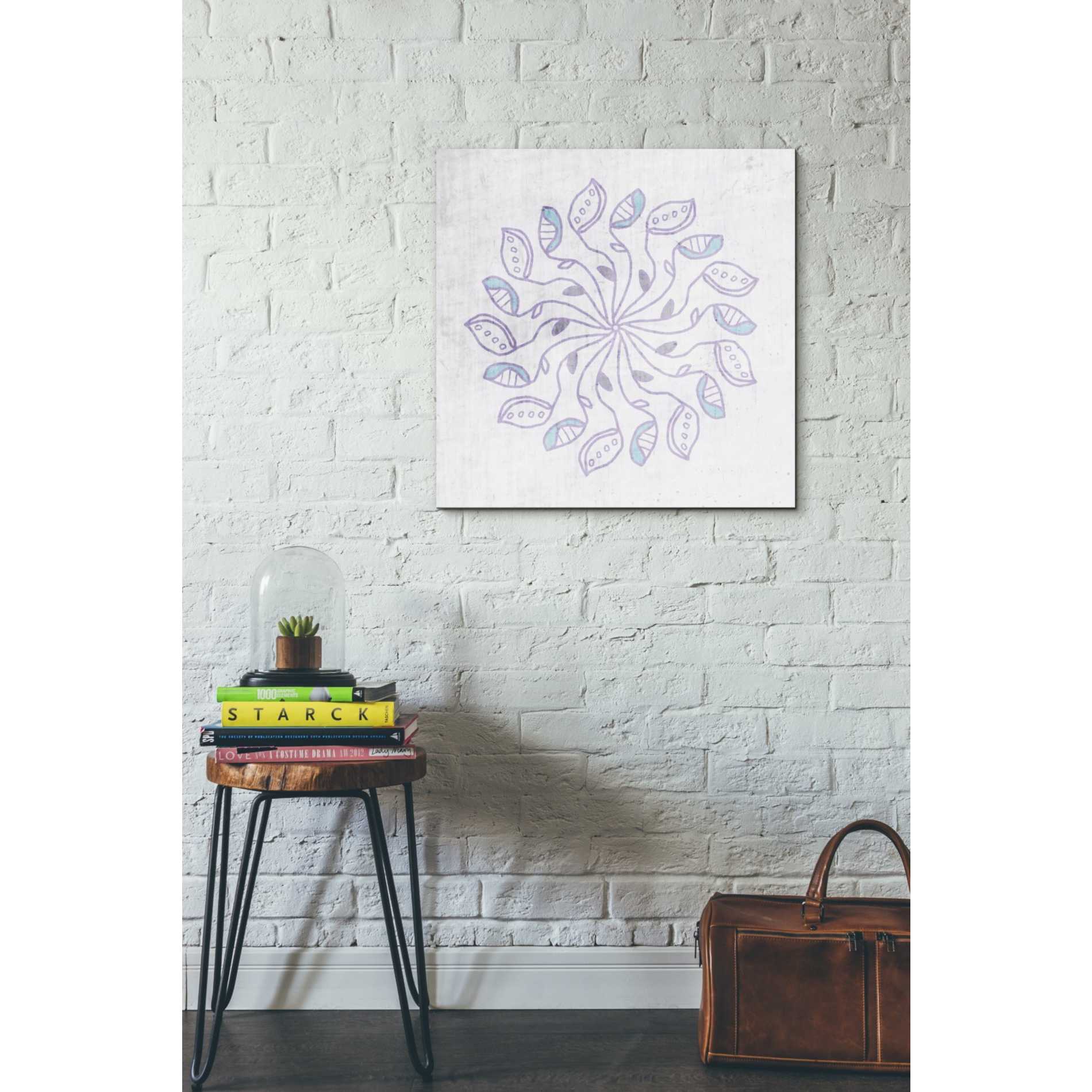 'Mandala III' by Linda Woods, Canvas Wall Art,26 x 26