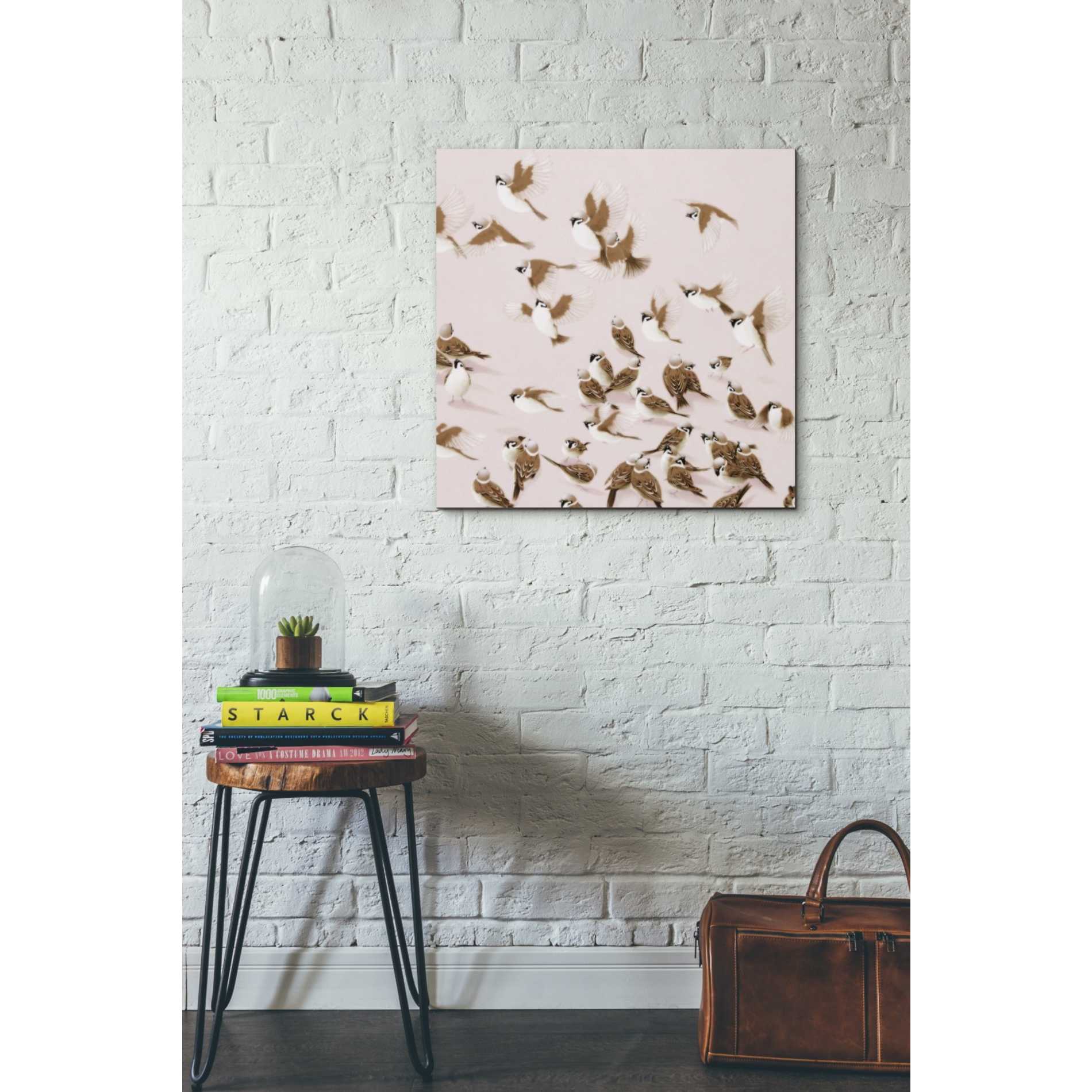 'Sparrow' by Zigen Tanabe, Giclee Canvas Wall Art