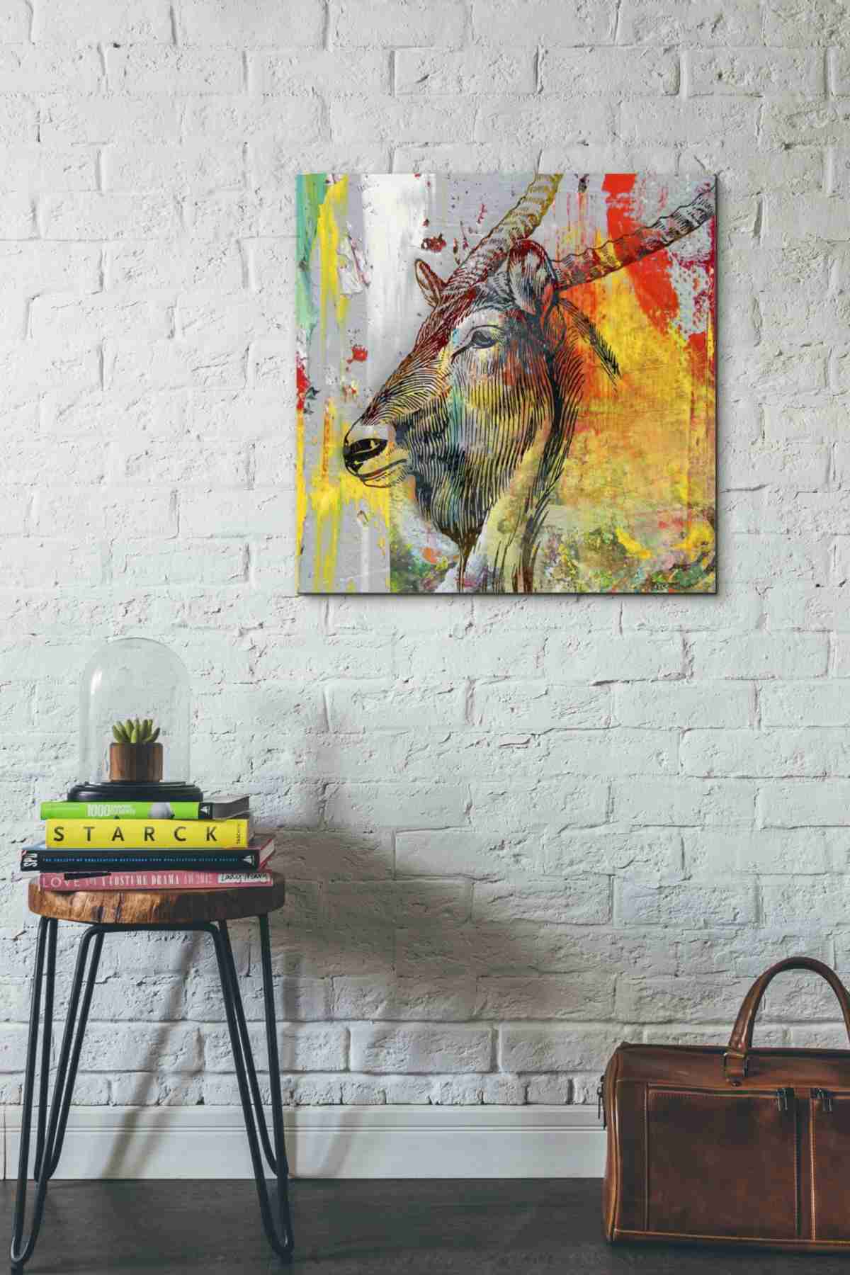 'Arty Beast 1' by Karen Smith, Canvas Wall Art,26x26