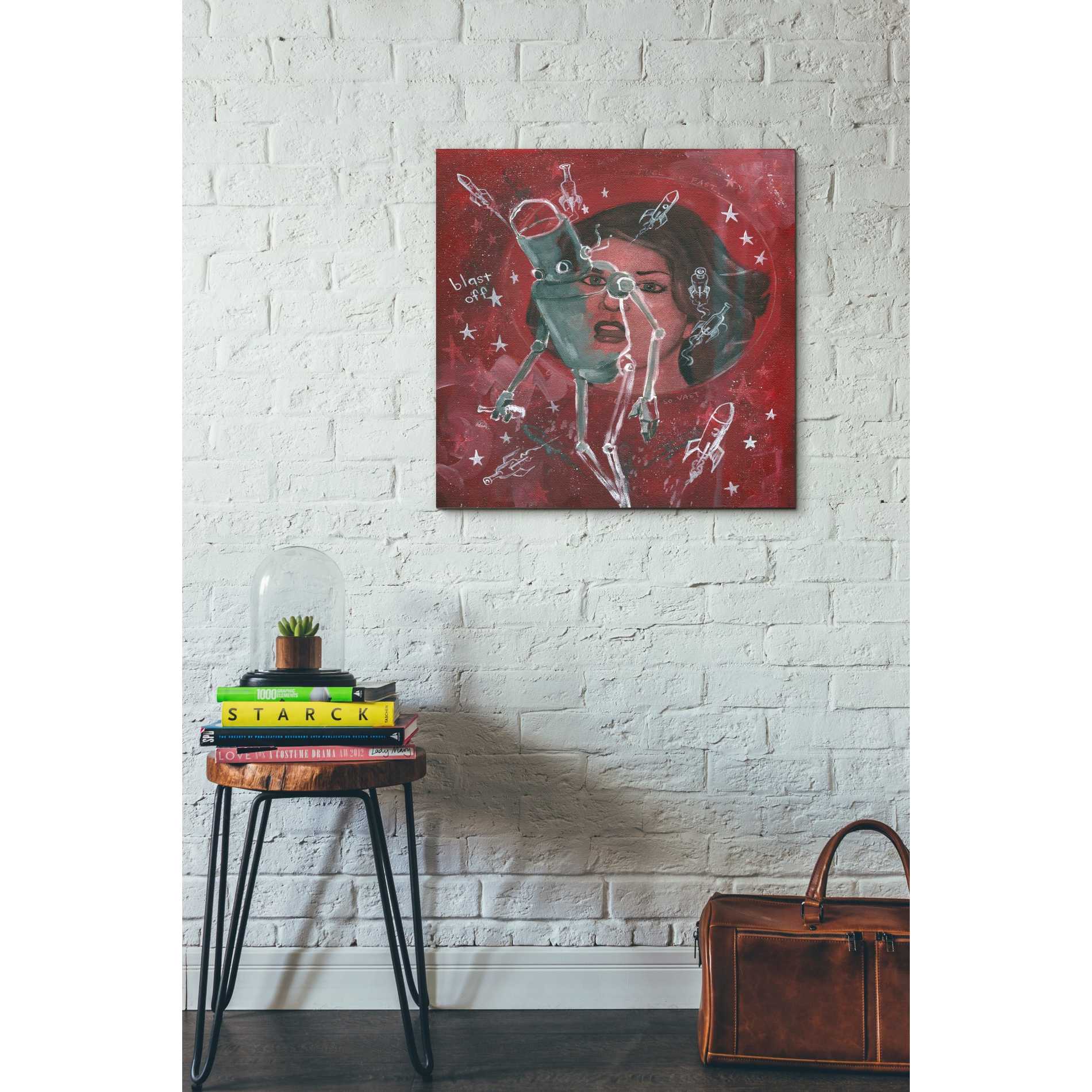 'Blast Off' by Craig Snodgrass, Canvas Wall Art,26 x 26