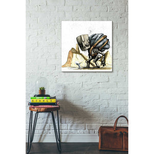 'Ink Bot 2.0' by Craig Snodgrass, Canvas Wall Art,26 x 26