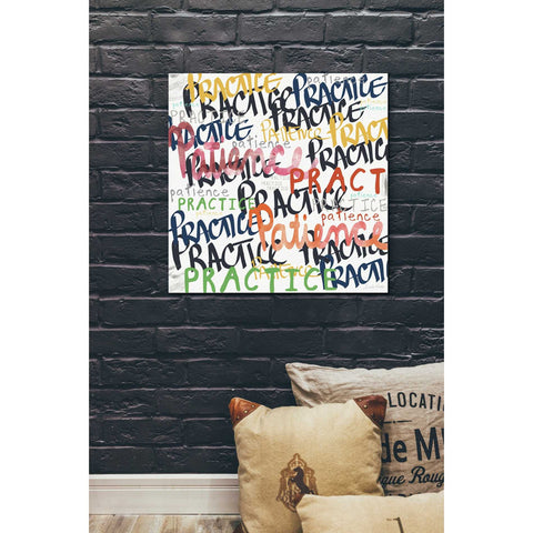Image of 'Patience' by Linda Woods, Canvas Wall Art,26 x 26