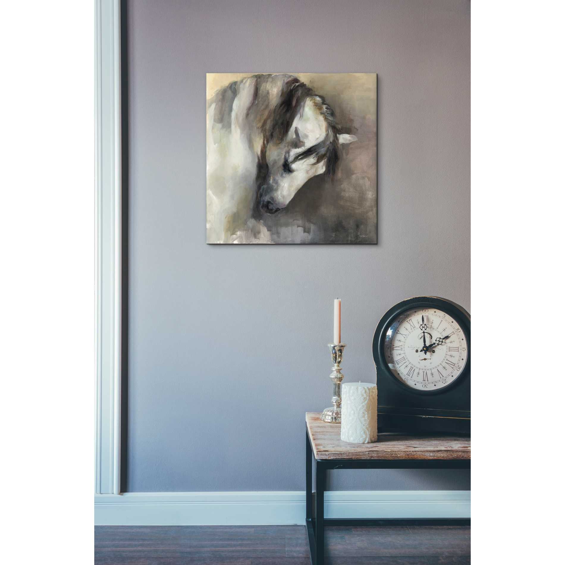 'Classical Horse' by Marilyn Hageman, Canvas Wall Art,26 x 26