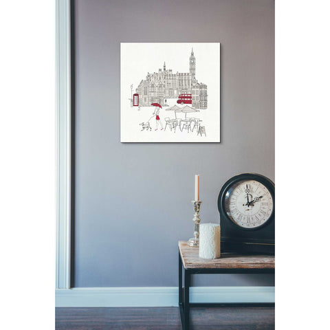 Image of 'World Cafes' by Avery Tillmon, Canvas Wall Art,26 x 26