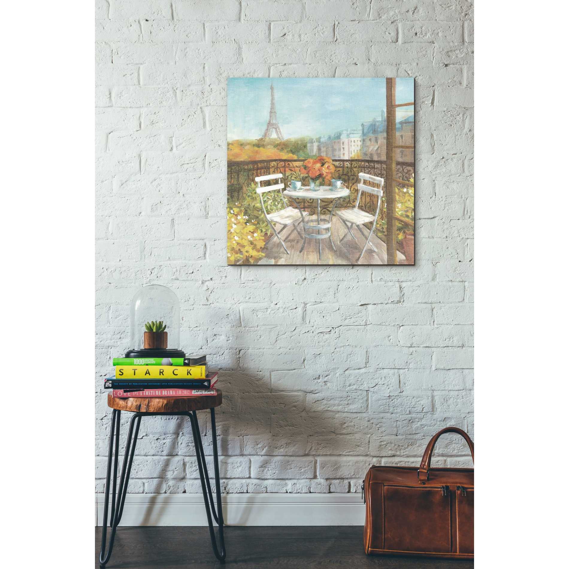 'September In Paris' by Danhui Nai, Canvas Wall Art,26 x 26