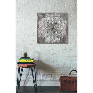 'Mandala In Neutral II' by Danhui Nai, Canvas Wall Art,26 x 26