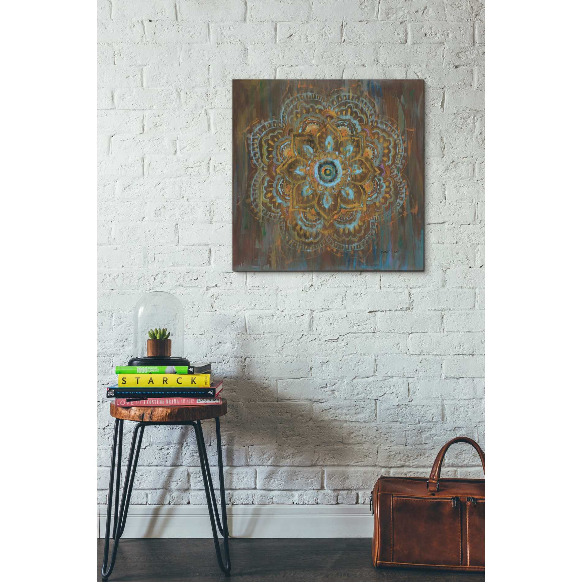 'Bombay Bohemian' by Danhui Nai, Canvas Wall Art,26 x 26