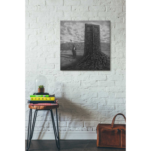 Image of 'Doorway' by Dariusz Klimczak, Canvas Wall Art,26 x 26