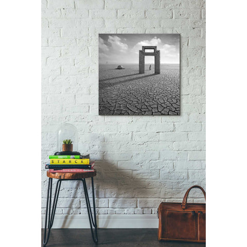 Image of 'Gatekeeper' by Dariusz Klimczak, Canvas Wall Art,26 x 26