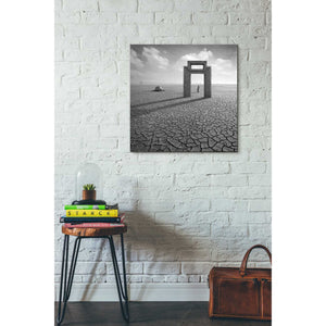 'Gatekeeper' by Dariusz Klimczak, Canvas Wall Art,26 x 26