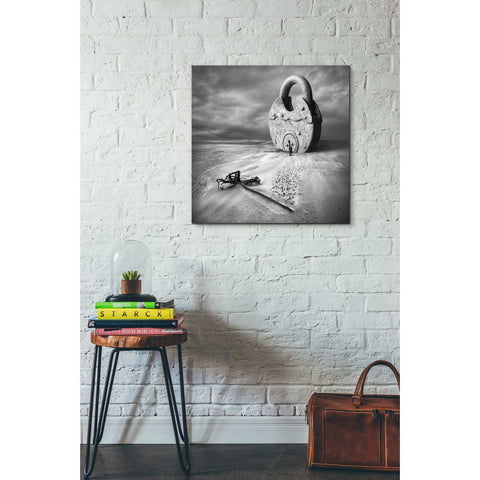 Image of 'Keyman' by Dariusz Klimczak, Canvas Wall Art,26 x 26