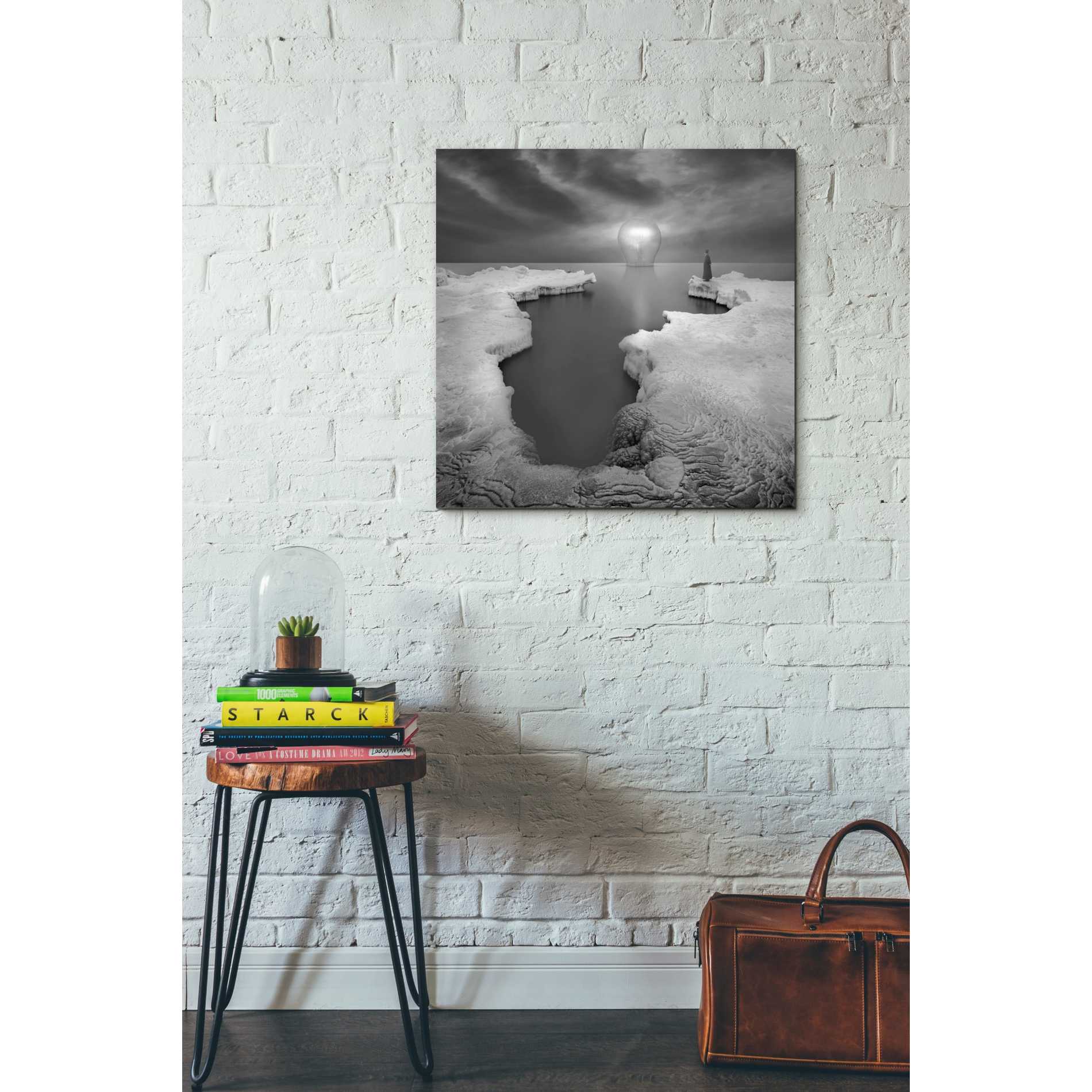'Lighthouse' by Dariusz Klimczak, Canvas Wall Art,26 x 26