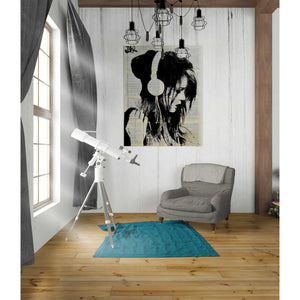 'Melodies Solace' by Loui Jover, Canvas Wall Art,26 x 30