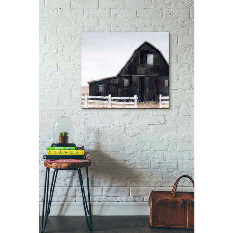 Image of 'Black Barn II' by Ethan Harper Giclee Canvas Wall Art