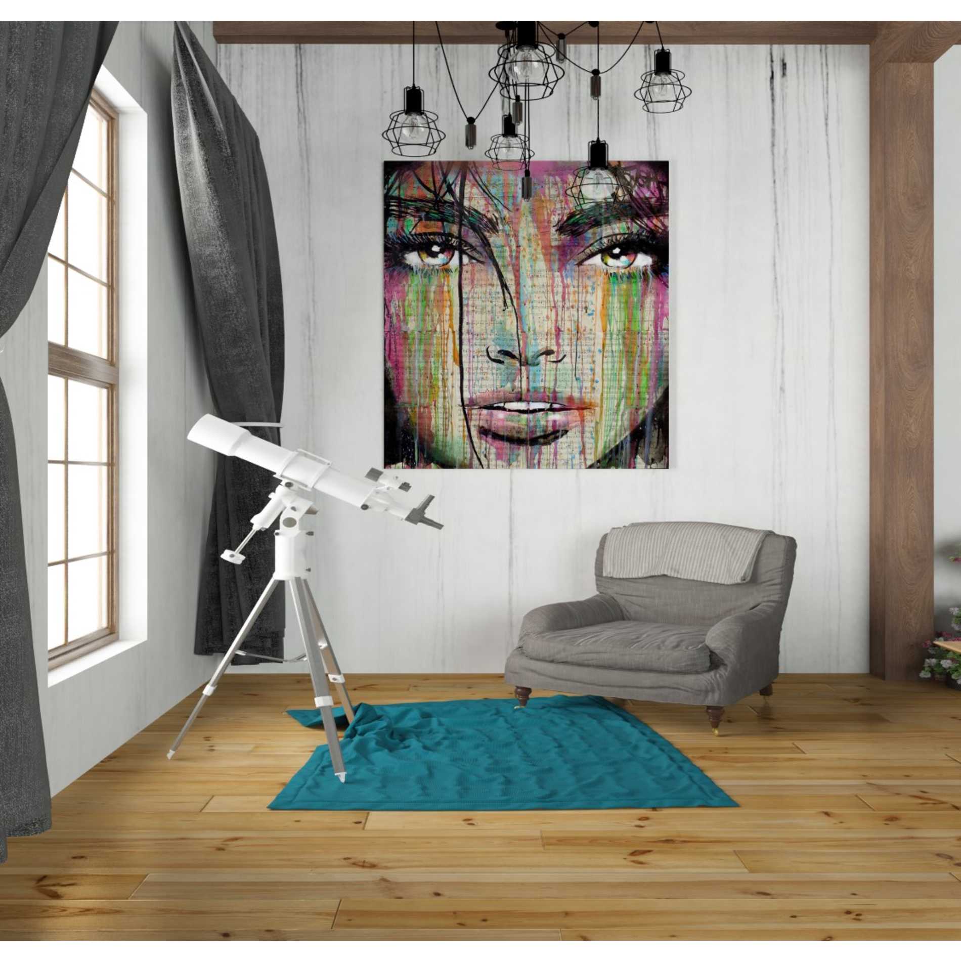 'Dark Kisses' by Loui Jover, Canvas Wall Art,26 x 30