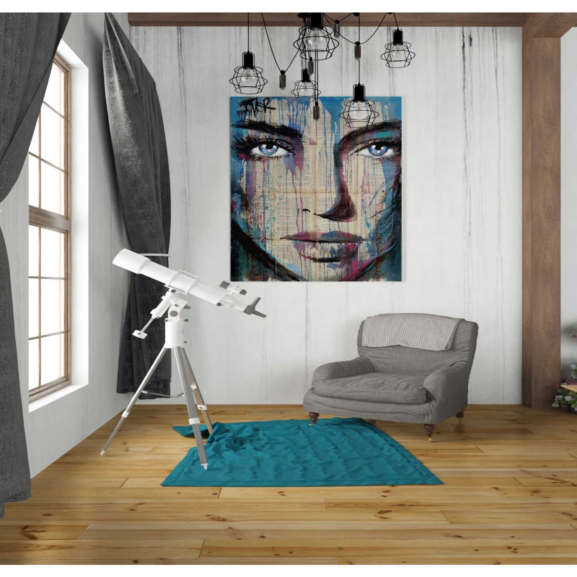 'Helix' by Loui Jover, Canvas Wall Art,26 x 30