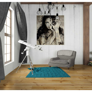 'Long Shot' by Loui Jover, Canvas Wall Art,26 x 30