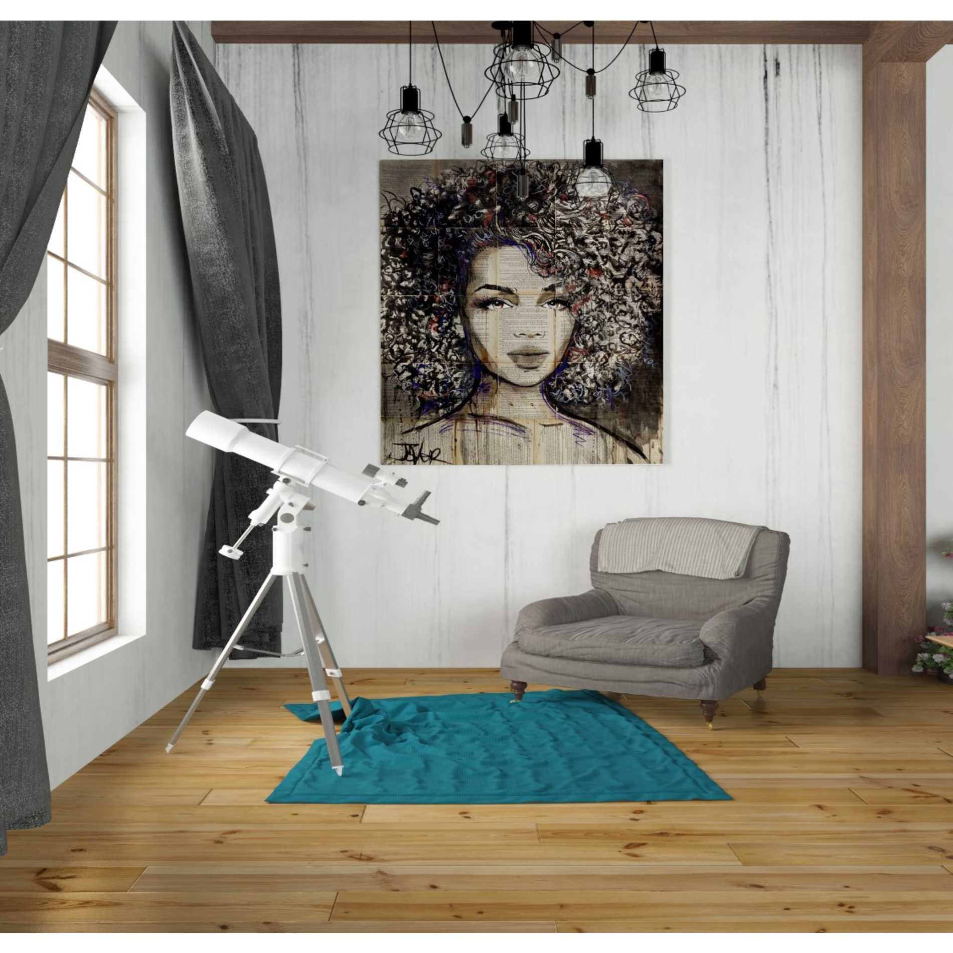 'Wonder' by Loui Jover, Canvas Wall Art,26 x 30