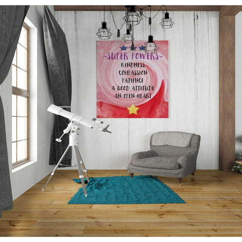 Image of 'Super Powers' by Linda Woods, Canvas Wall Art,26 x 30
