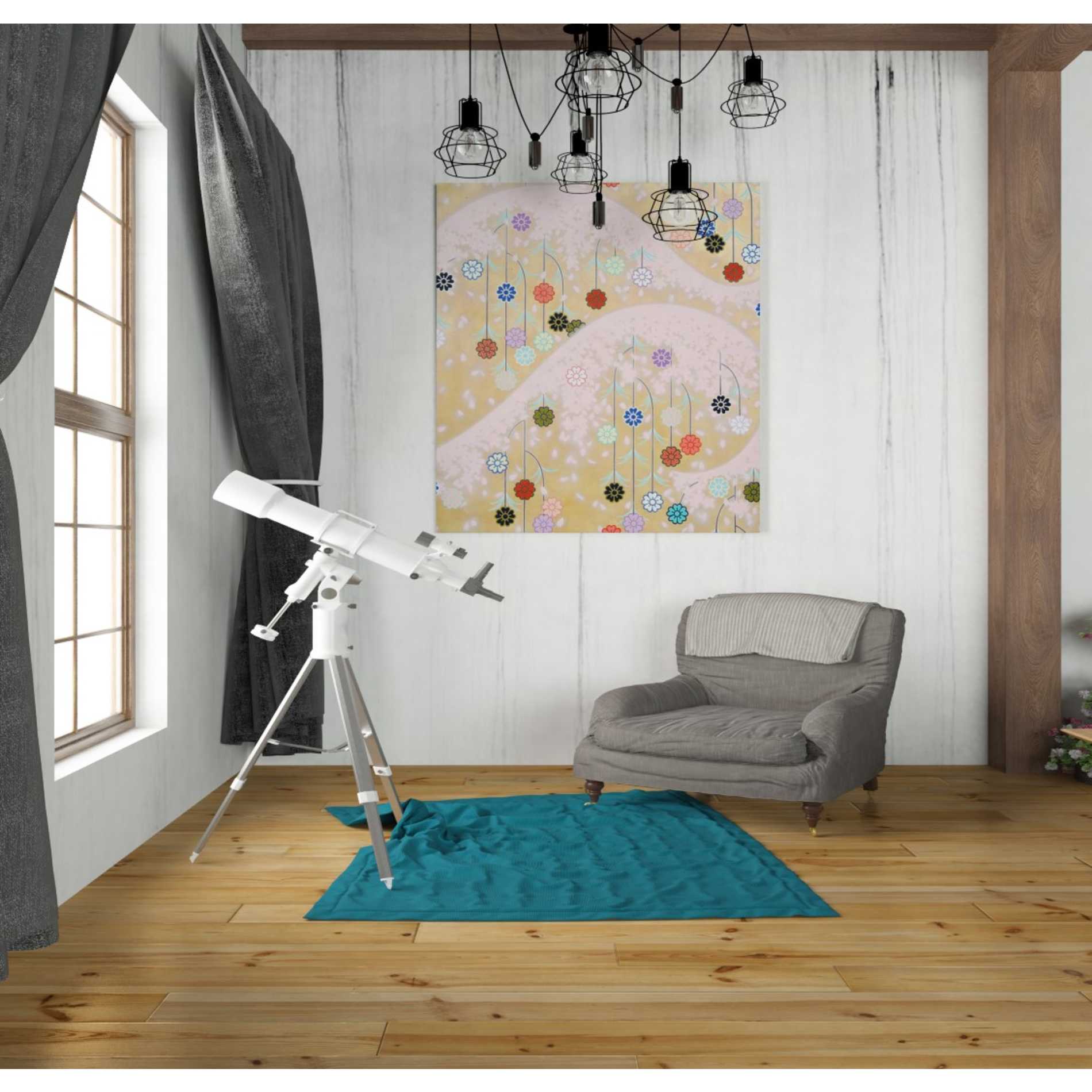 'Cherry Mountain' by Zigen Tanabe, Giclee Canvas Wall Art