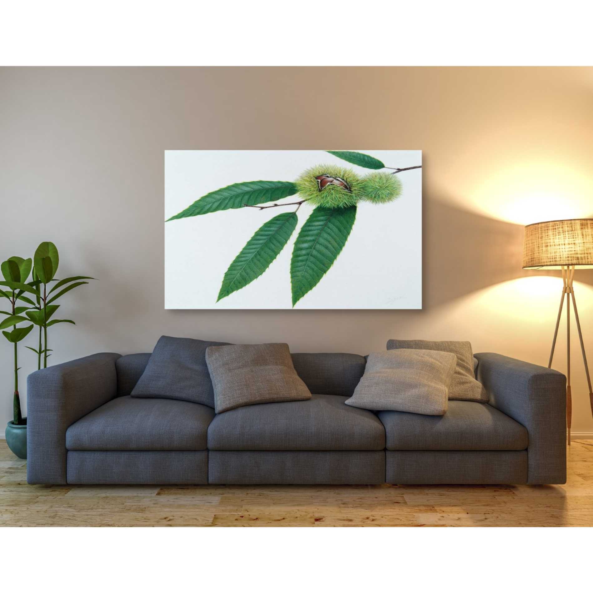 'Chestnut' by Zigen Tanabe, Giclee Canvas Wall Art