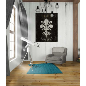 'Refurbished Fleur-de-lis' by Wild Apple Portfolio, Canvas Wall Art,26 x 34