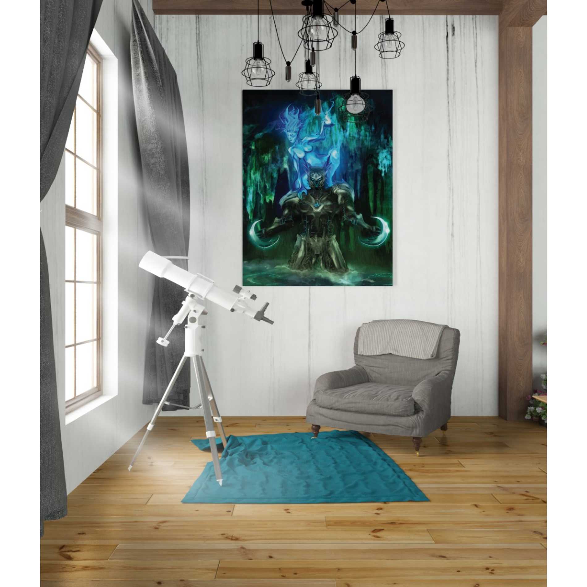 'Chaac' by Michael StewArt, Canvas Wall Art,26 x 34