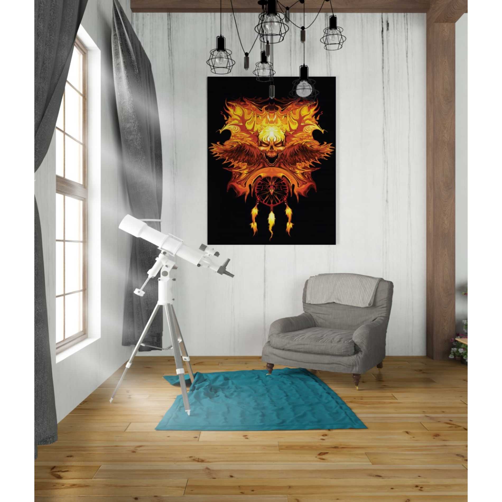 'Wendigo' by Michael StewArt, Canvas Wall Art,26 x 34