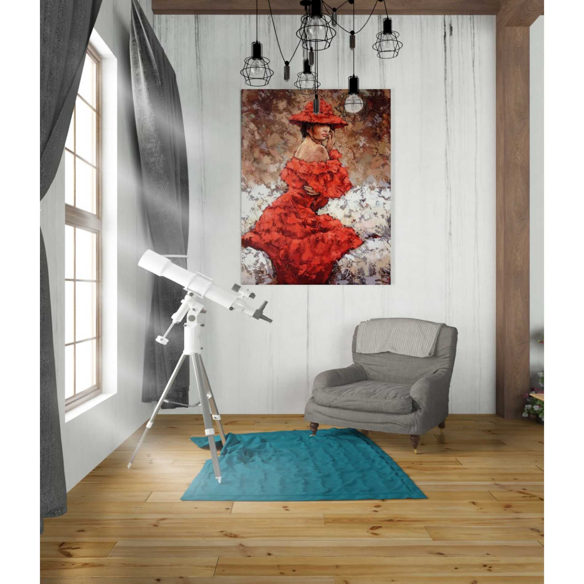 'Shokko 2' by Alexander Gunin, Canvas Wall Art,26 x 34