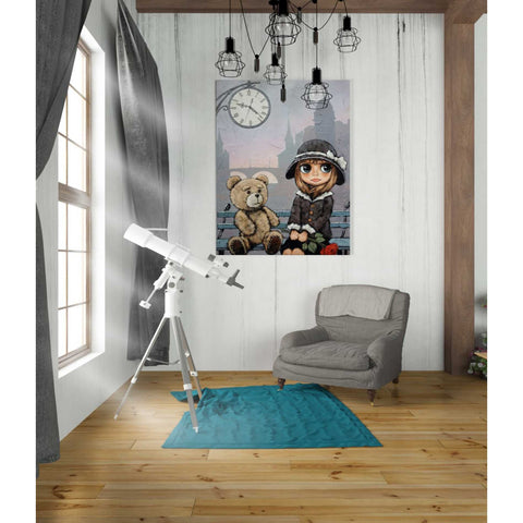 Image of 'Appointment with Bear' by Alexander Gunin, Canvas Wall Art,26 x 34