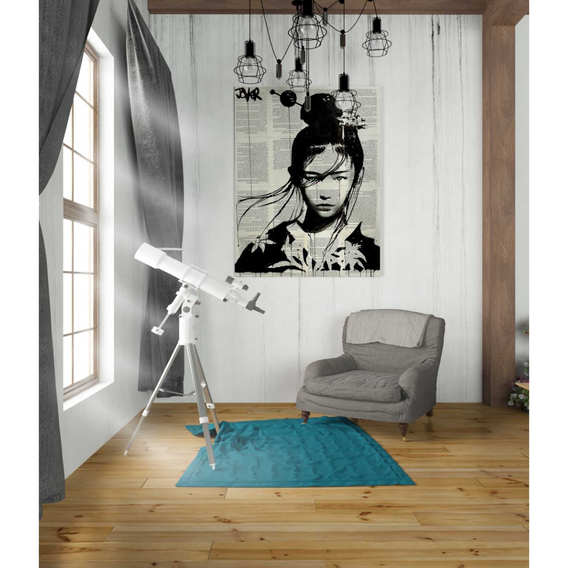 'Narumi' by Loui Jover, Canvas Wall Art,26 x 34