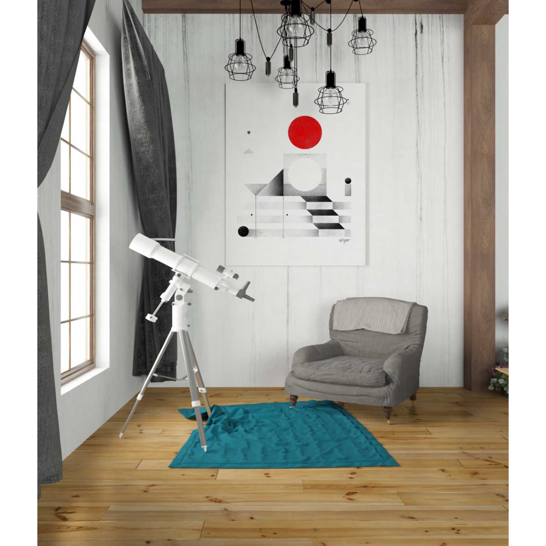 'Open Space 4' by Antony Squizzato, Canvas Wall Art,26 x 34