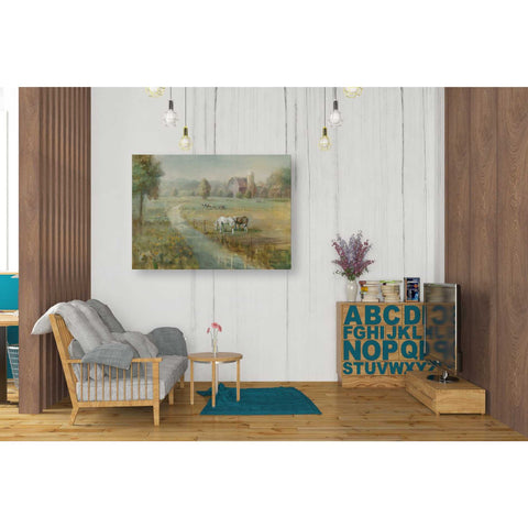Image of 'Tranquil Farm' by Danhui Nai, Canvas Wall Art,26 x 34