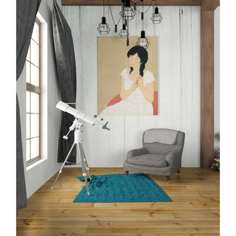 Image of 'Shizuka' by Sai Tamiya, Canvas Wall Art,26 x 34