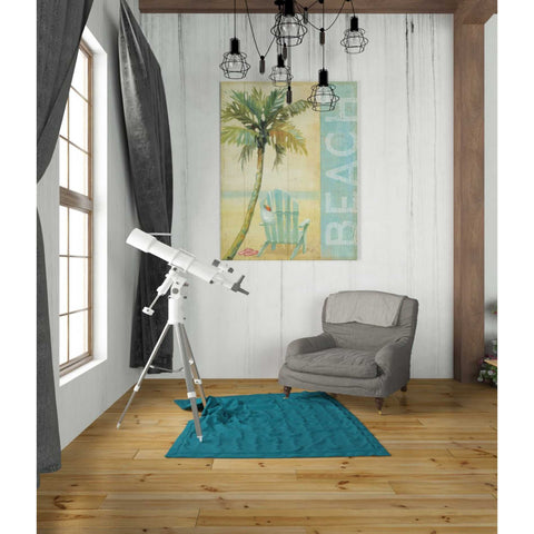 Image of 'Ocean Beach I' by Daphne Brissonet, Canvas Wall Art,26 x 34