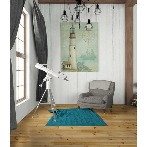 Image of 'West Coastal Light' by Daphne Brissonet, Canvas Wall Art,26 x 34