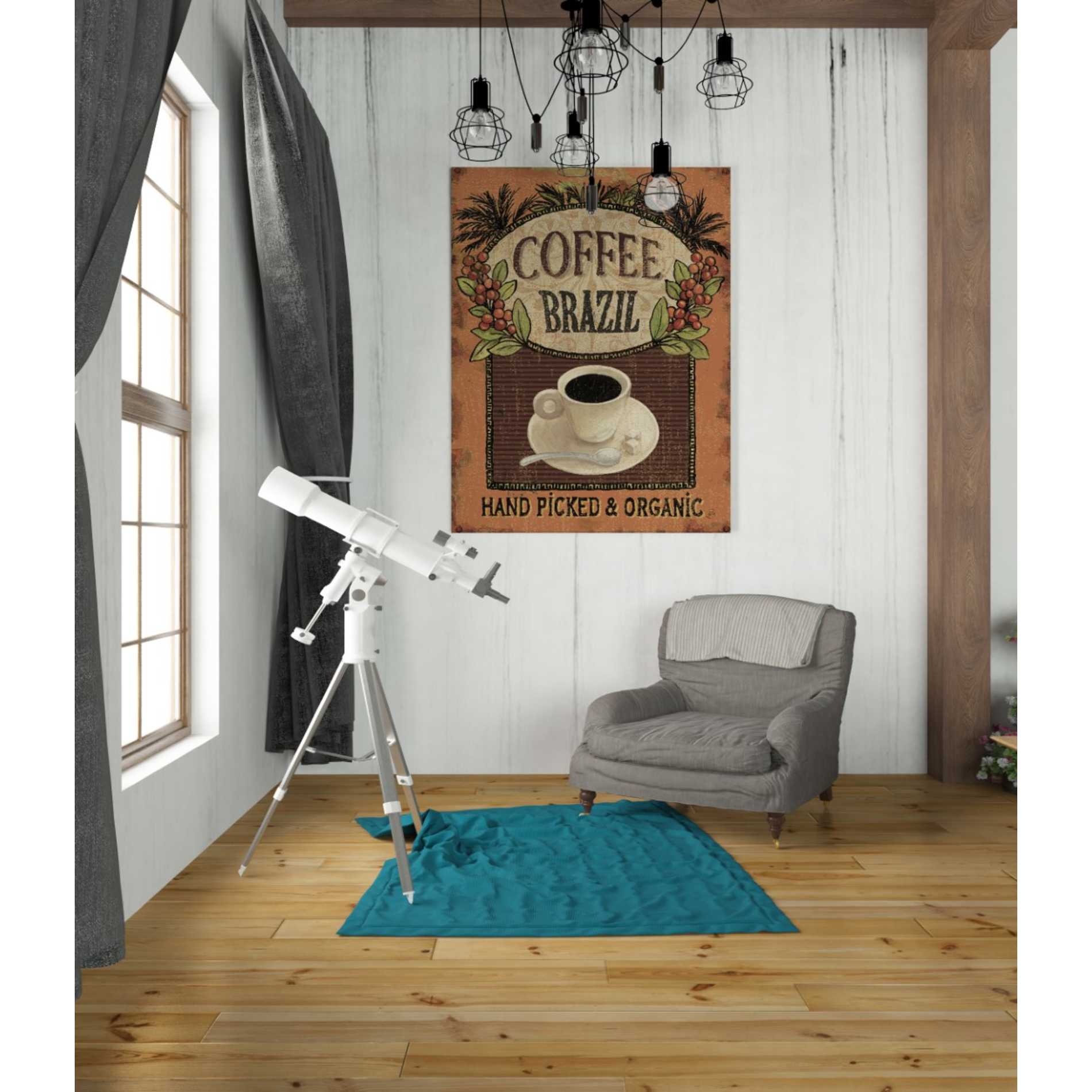'Coffee Blend IV' by Daphne Brissonet, Canvas Wall Art,26 x 34