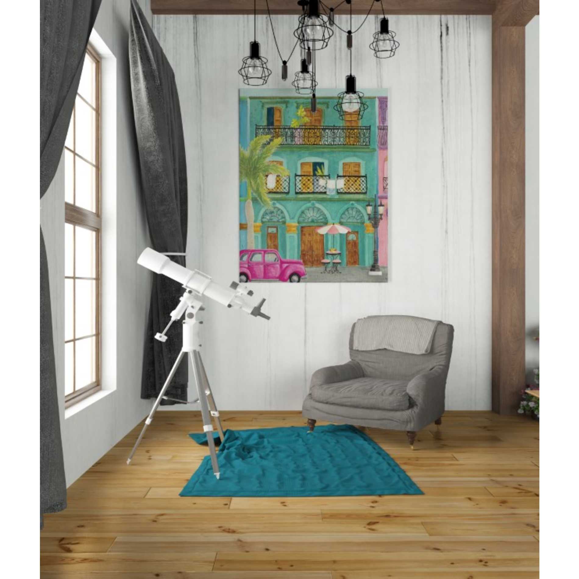 'Havana III' by Elyse DeNeige, Canvas Wall Art,26 x 34