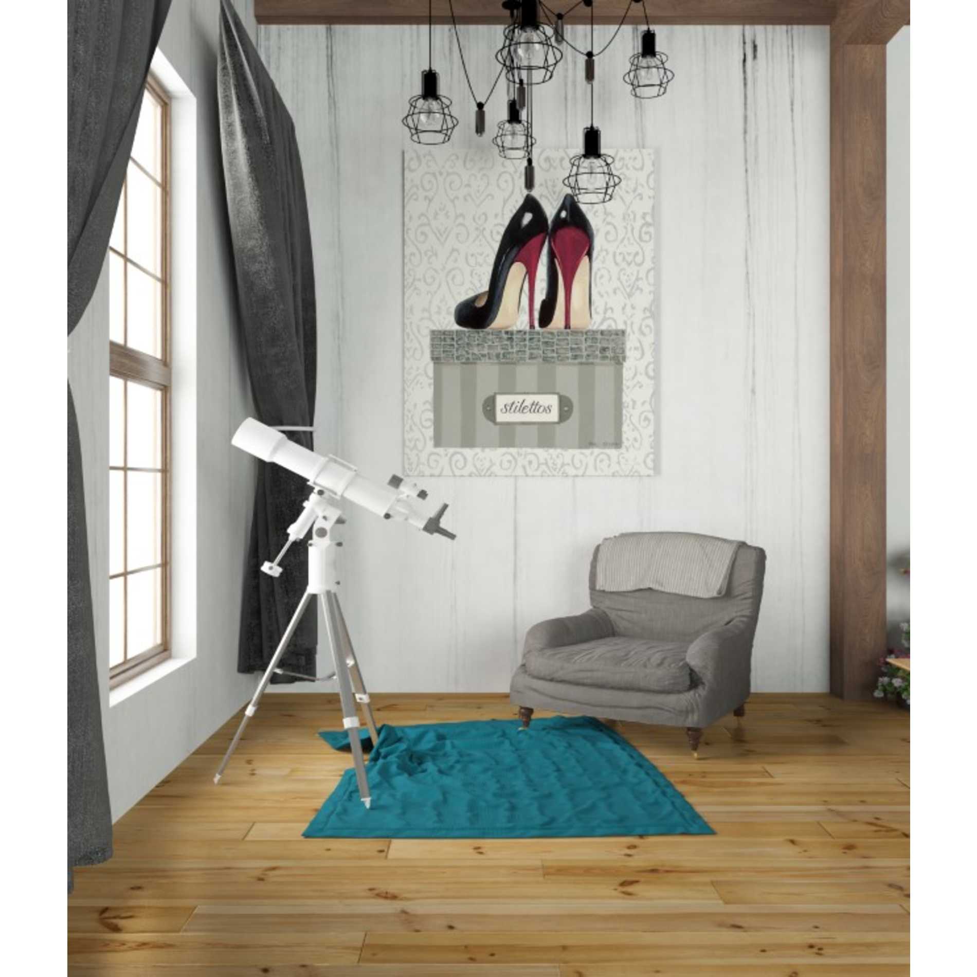 'Tres Chic IV' by Marco Fabiano, Canvas Wall Art,26 x 34