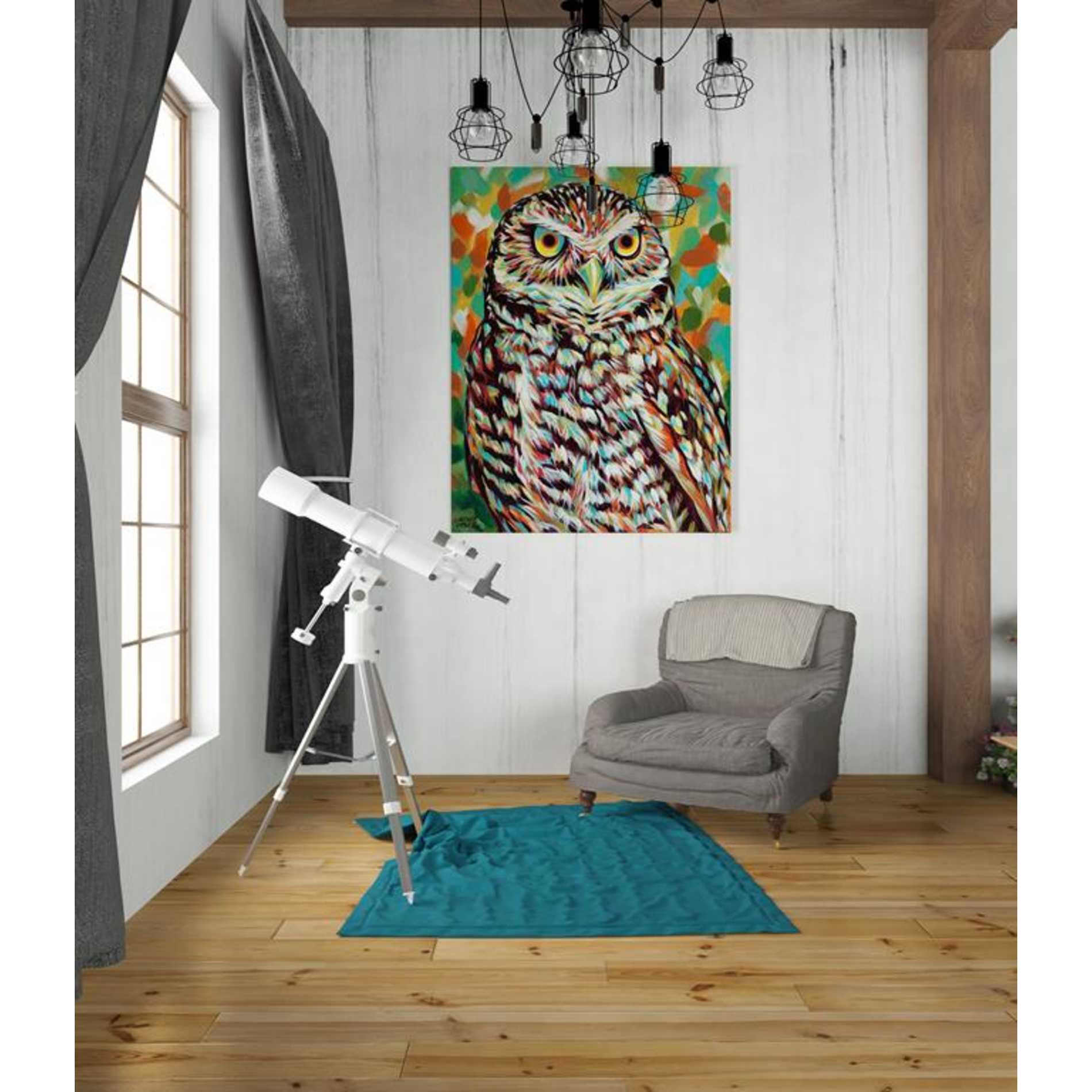 'Furry Feather Friends II' by Carolee Vitaletti Giclee Canvas Wall Art