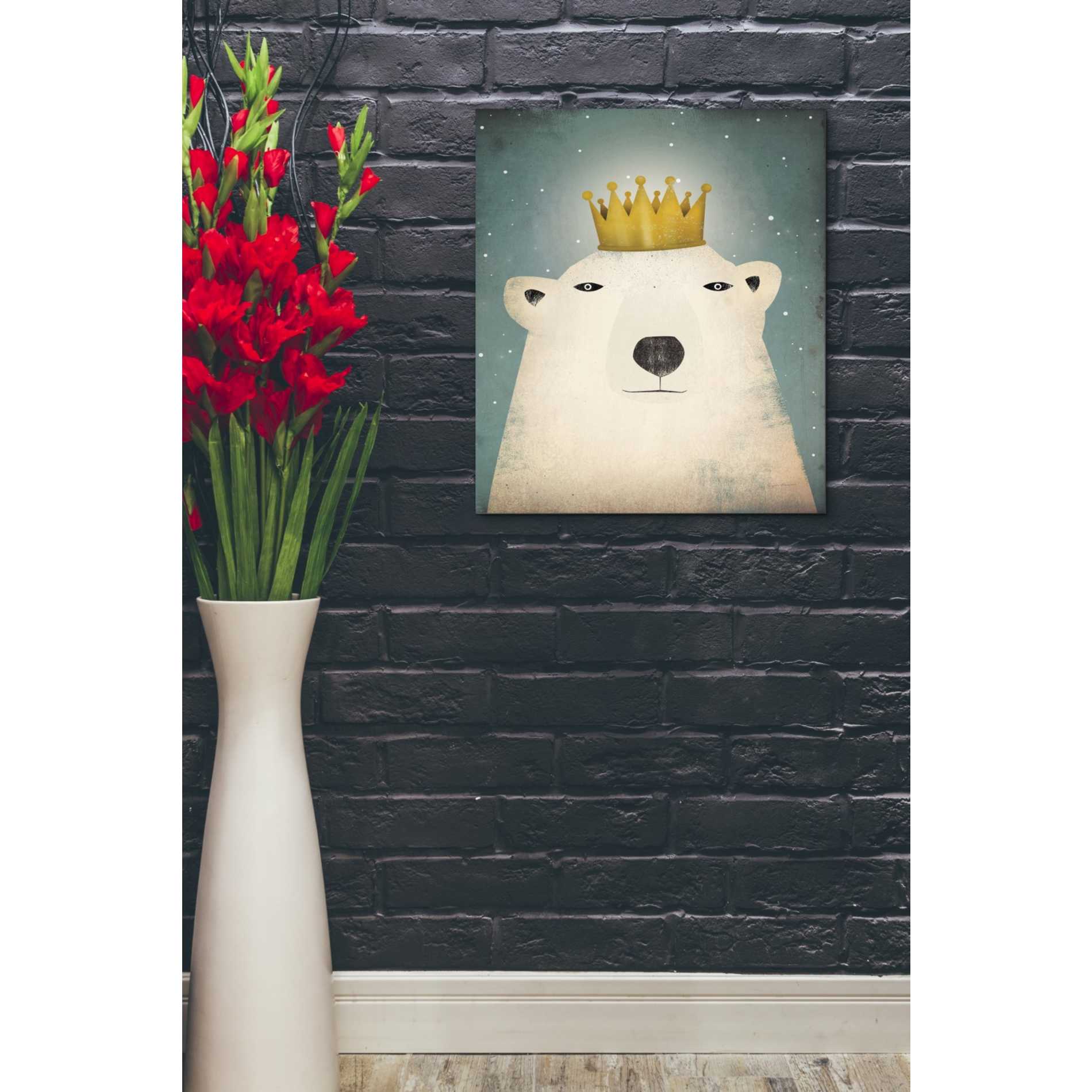 'Polar King' by Ryan Fowler, Canvas Wall Art,26 x 34