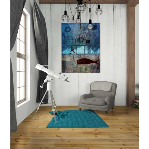 Image of 'IMAGINARY FRIEND' by DB Waterman, Giclee Canvas Wall Art