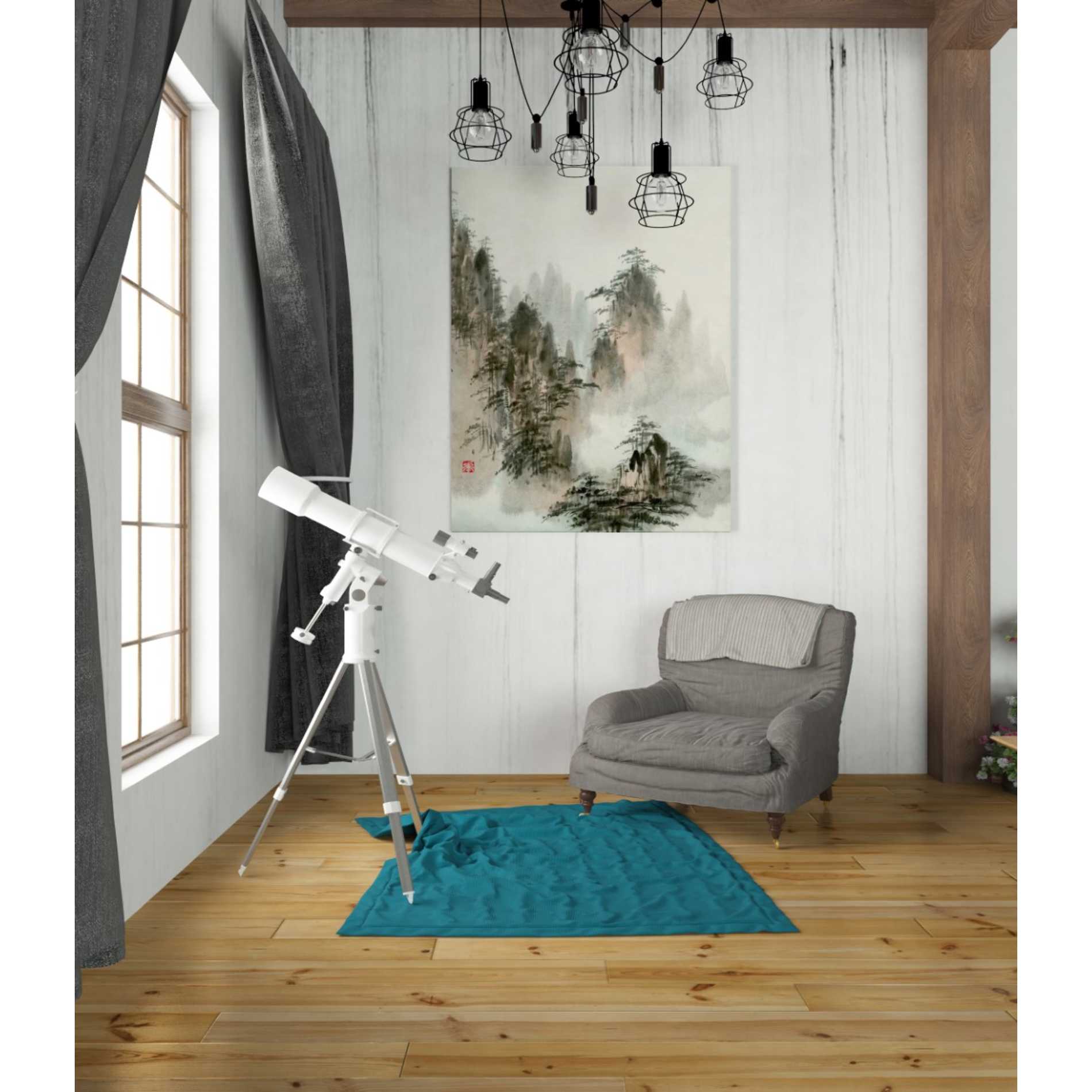 'Qi' by River Han, Giclee Canvas Wall Art