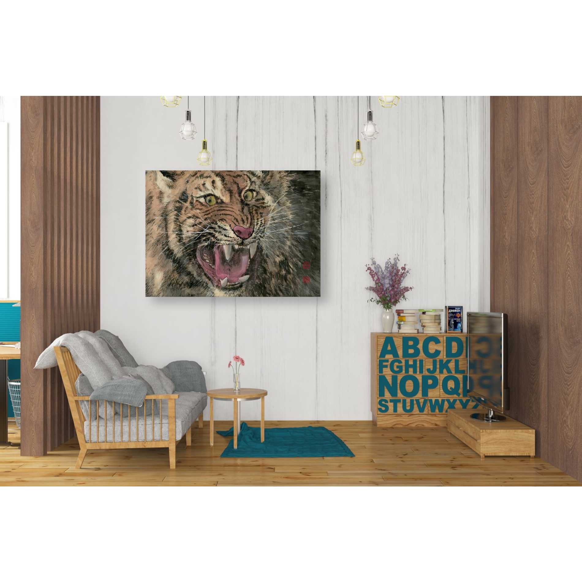 'Rage' by River Han, Giclee Canvas Wall Art