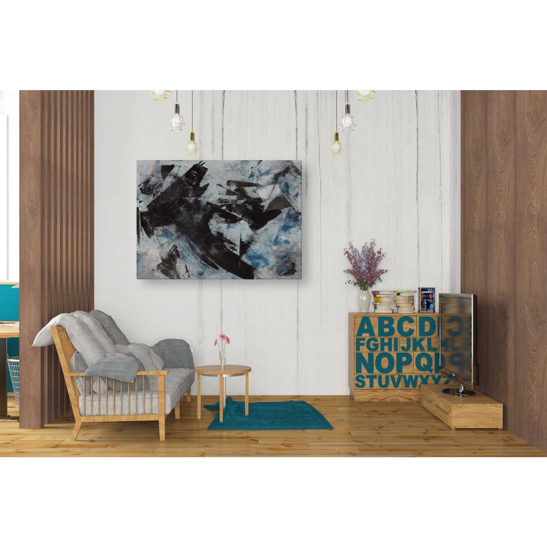 'Raven' Canvas Wall Art,34 x 26