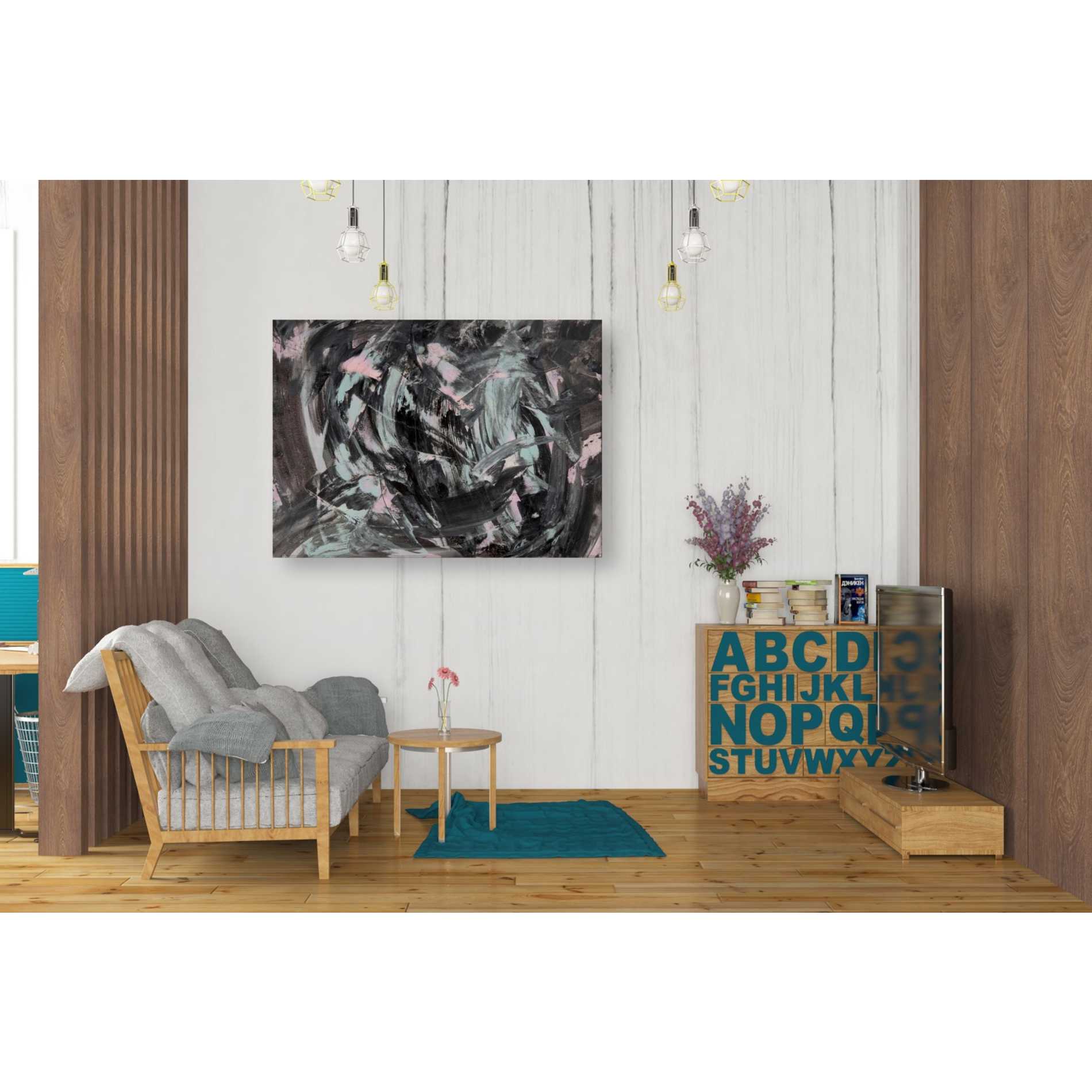 'The Attack' Canvas Wall Art,34 x 26
