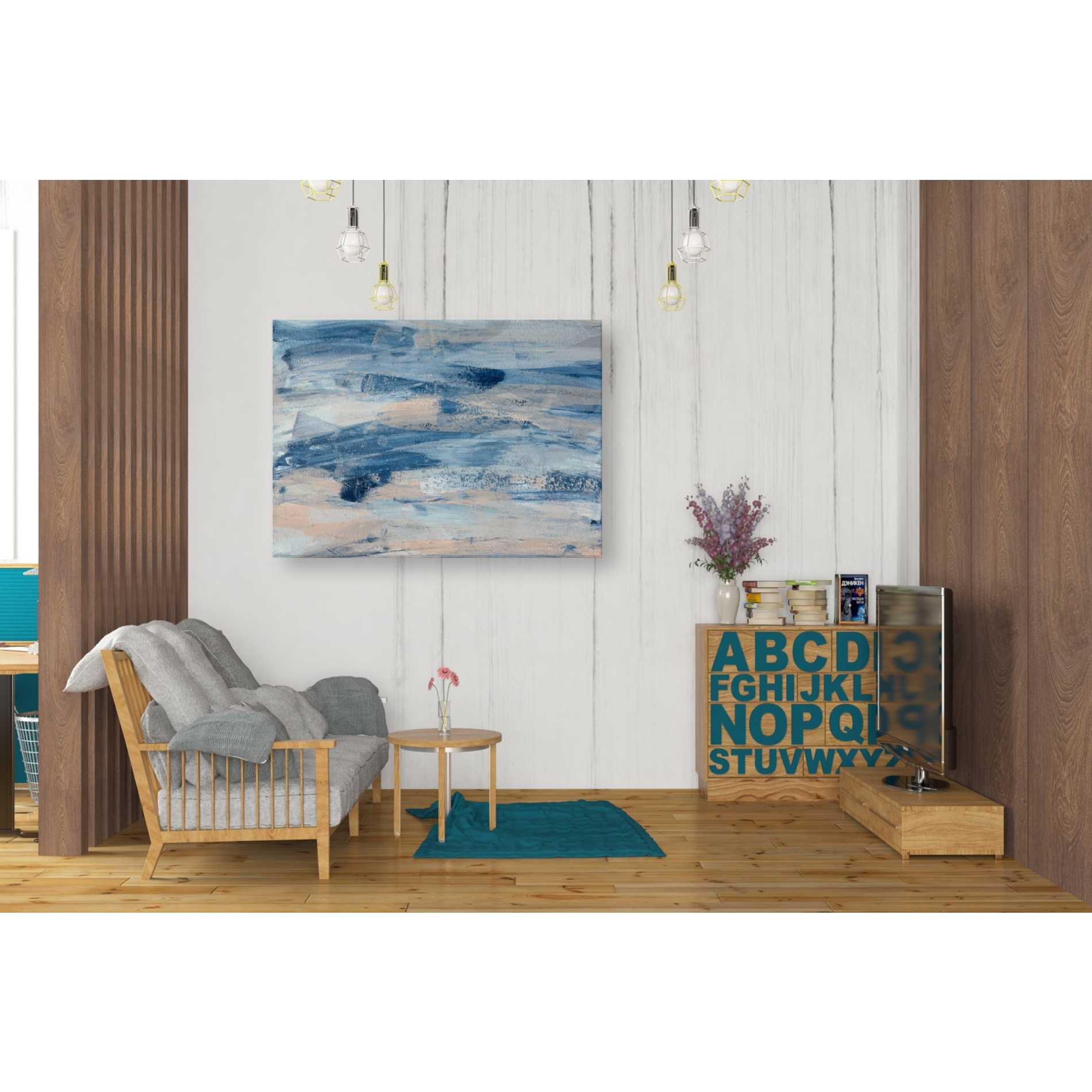 'High Tide' Canvas Wall Art,34 x 26