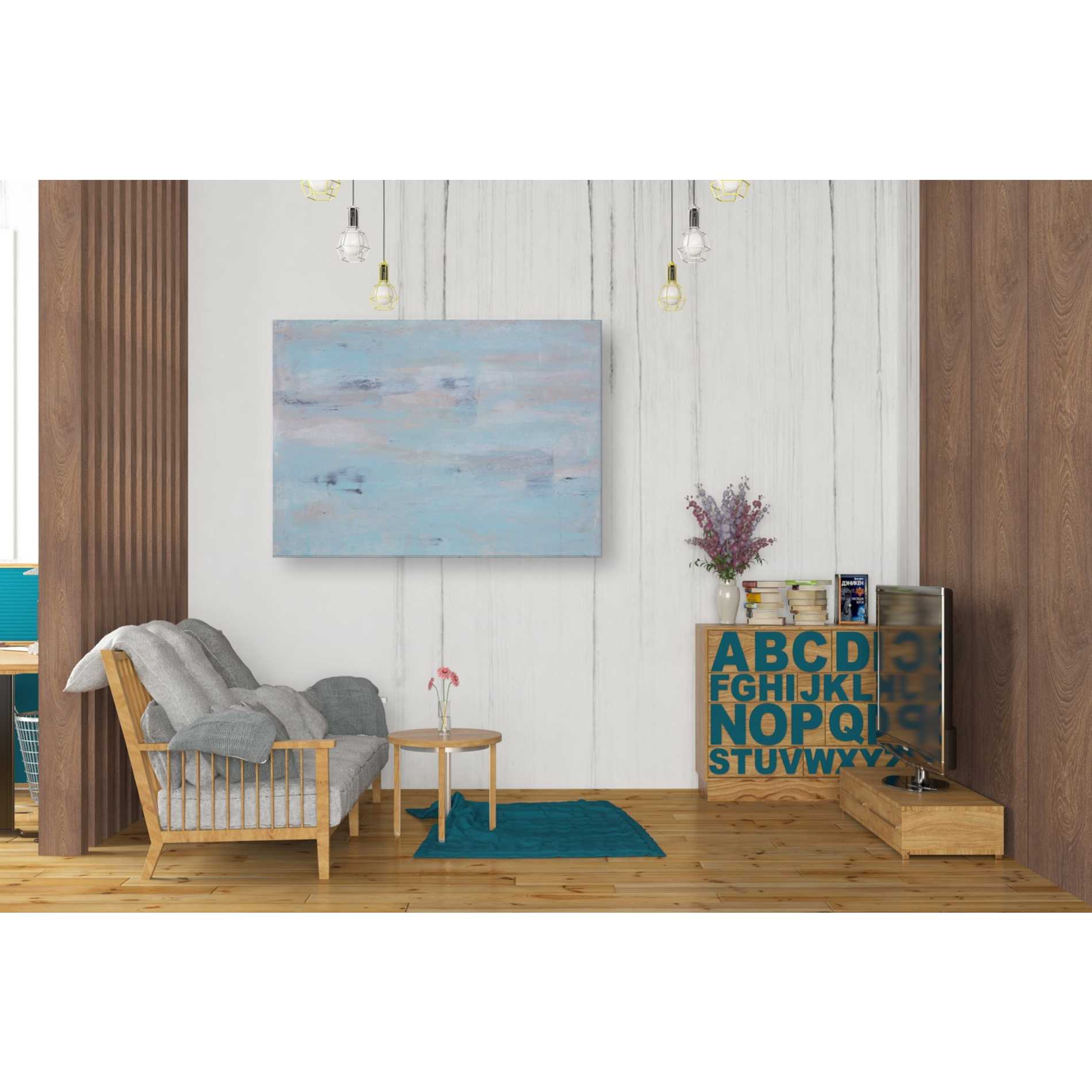 'Through The Mist' Canvas Wall Art,34 x 26