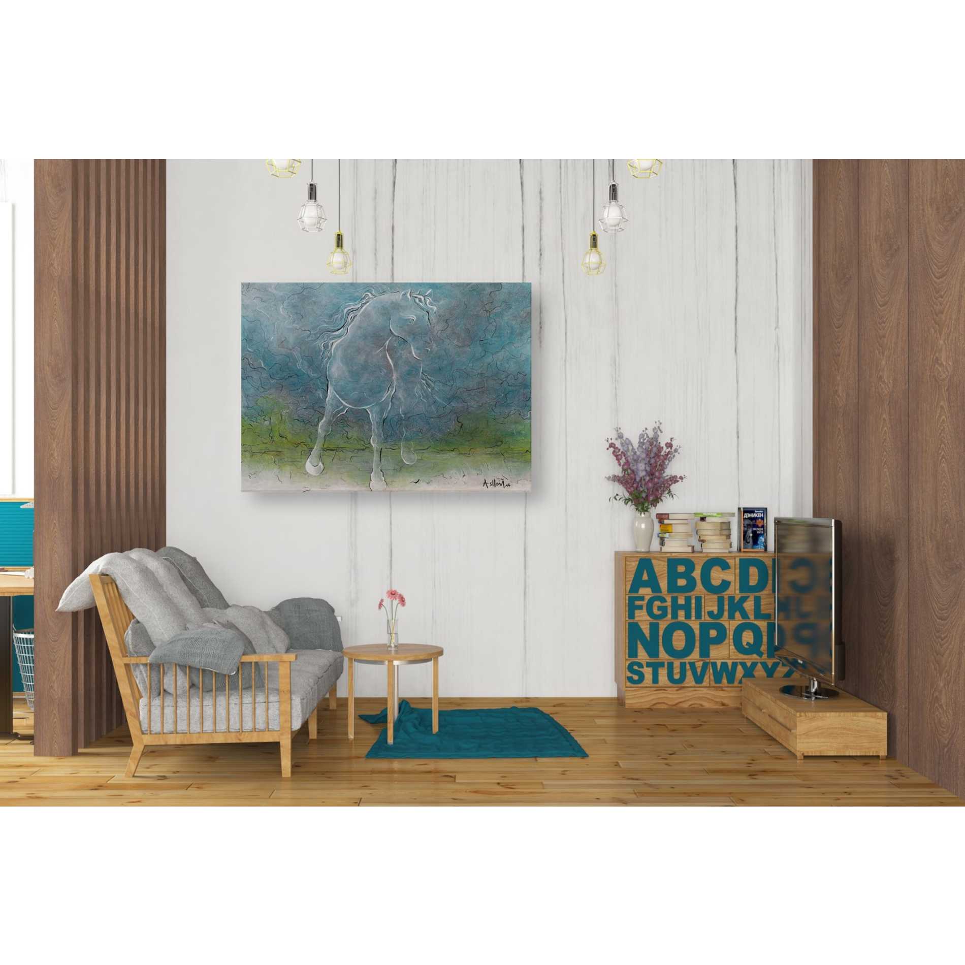 'And You' by Samedin Asllani, Canvas Wall Art,34 x 26